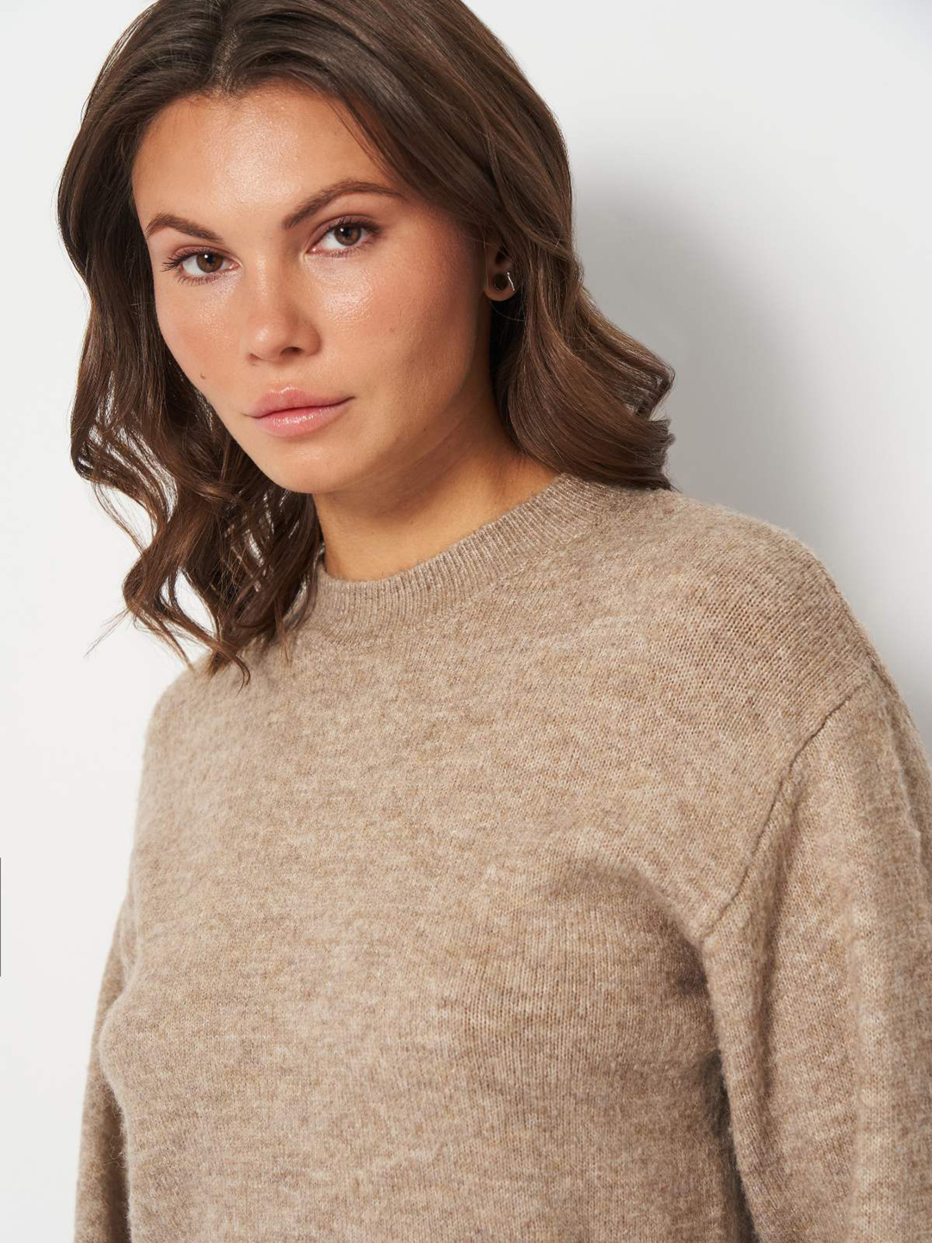 Кофты и свитера H&M модель 8747542wer_Бежевый Фото