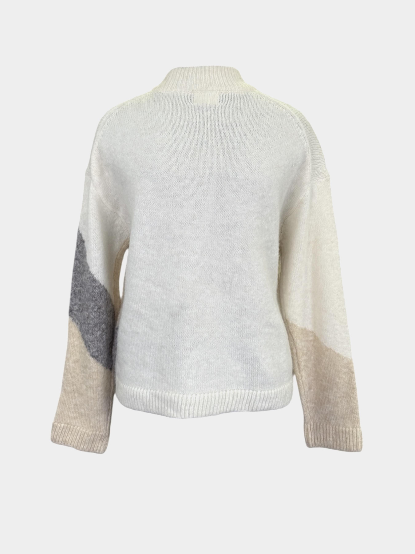 Кофты и свитера H&M модель 1148829wer_Бежево-белый Фото