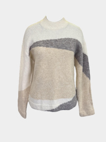 Кофты и свитера H&M модель 1148829wer_Бежево-белый Фото