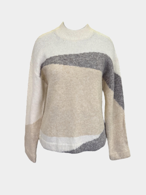 Кофты и свитера H&M модель 1148829wer_Бежево-белый Фото