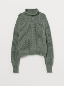 Кофты и свитера H&M модель 8732792wer_Зеленый Фото