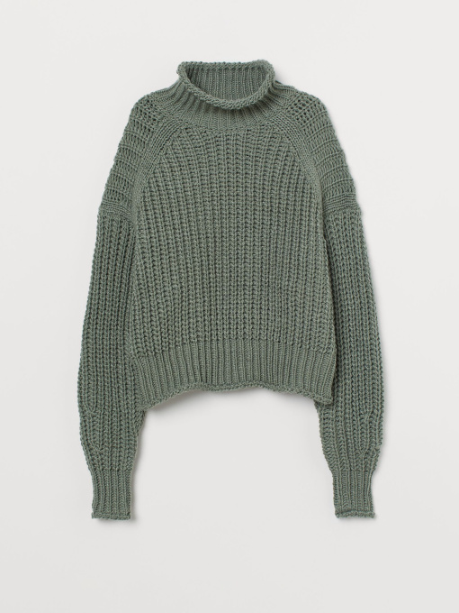 Кофти та светри H&M модель 8732792wer_Зеленый Фото