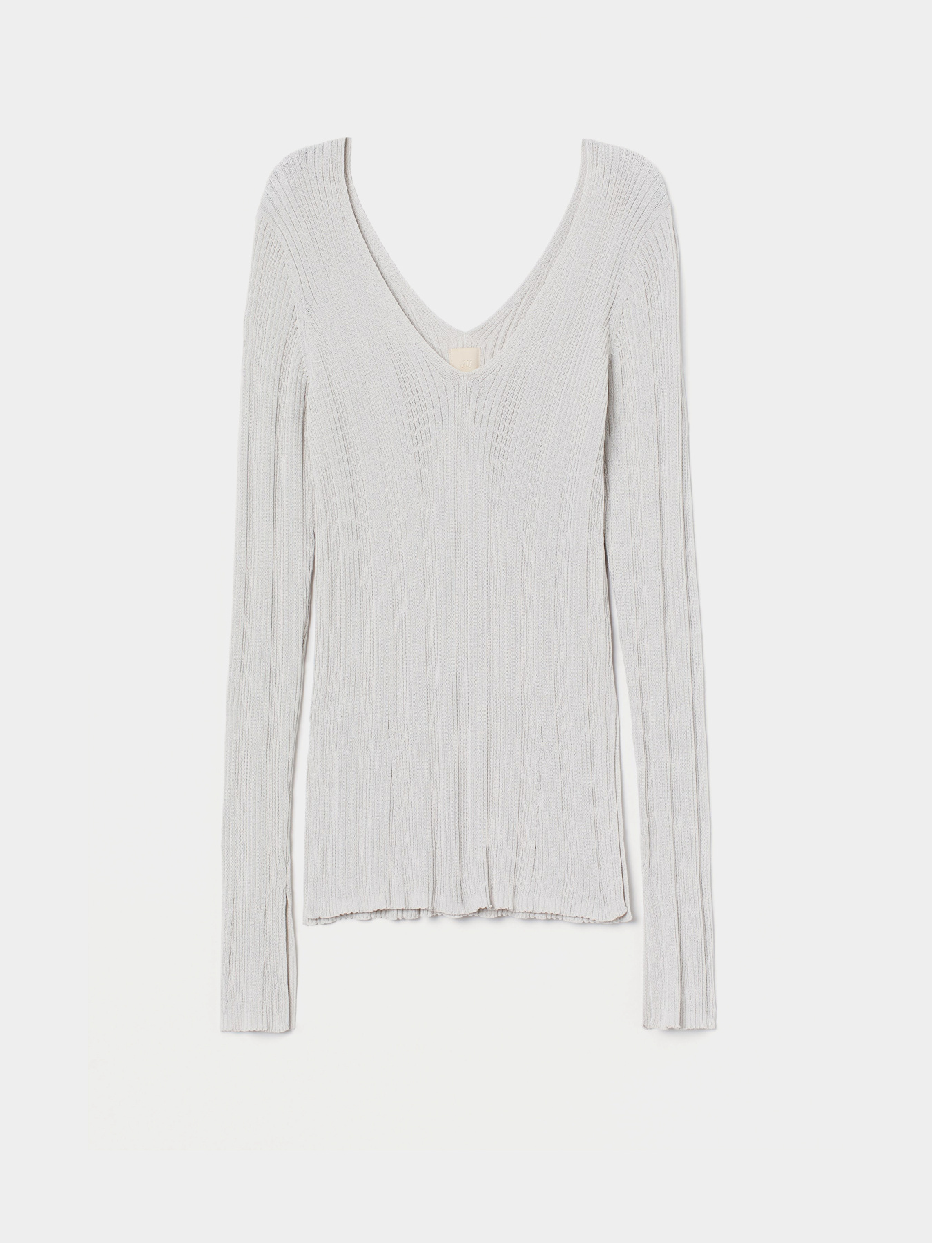 Кофты и свитера H&M модель 9060882wer_Светло-серый Фото