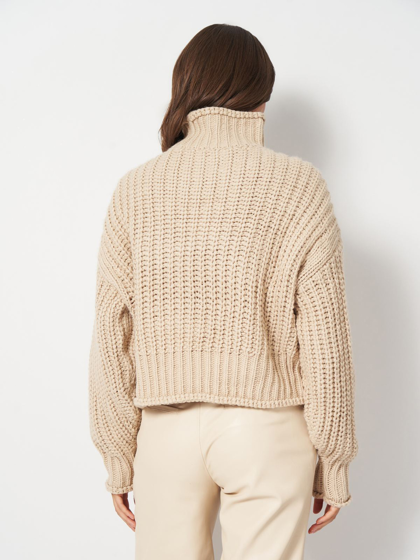 Кофты и свитера H&M модель 8732792wer_Бежевый Фото