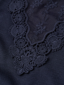 Кофти та светри H&M модель 8240411wer_Темно-синий Фото