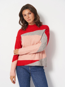 Кофты и свитера H&M модель 1148829wer_Красно-розовый Фото