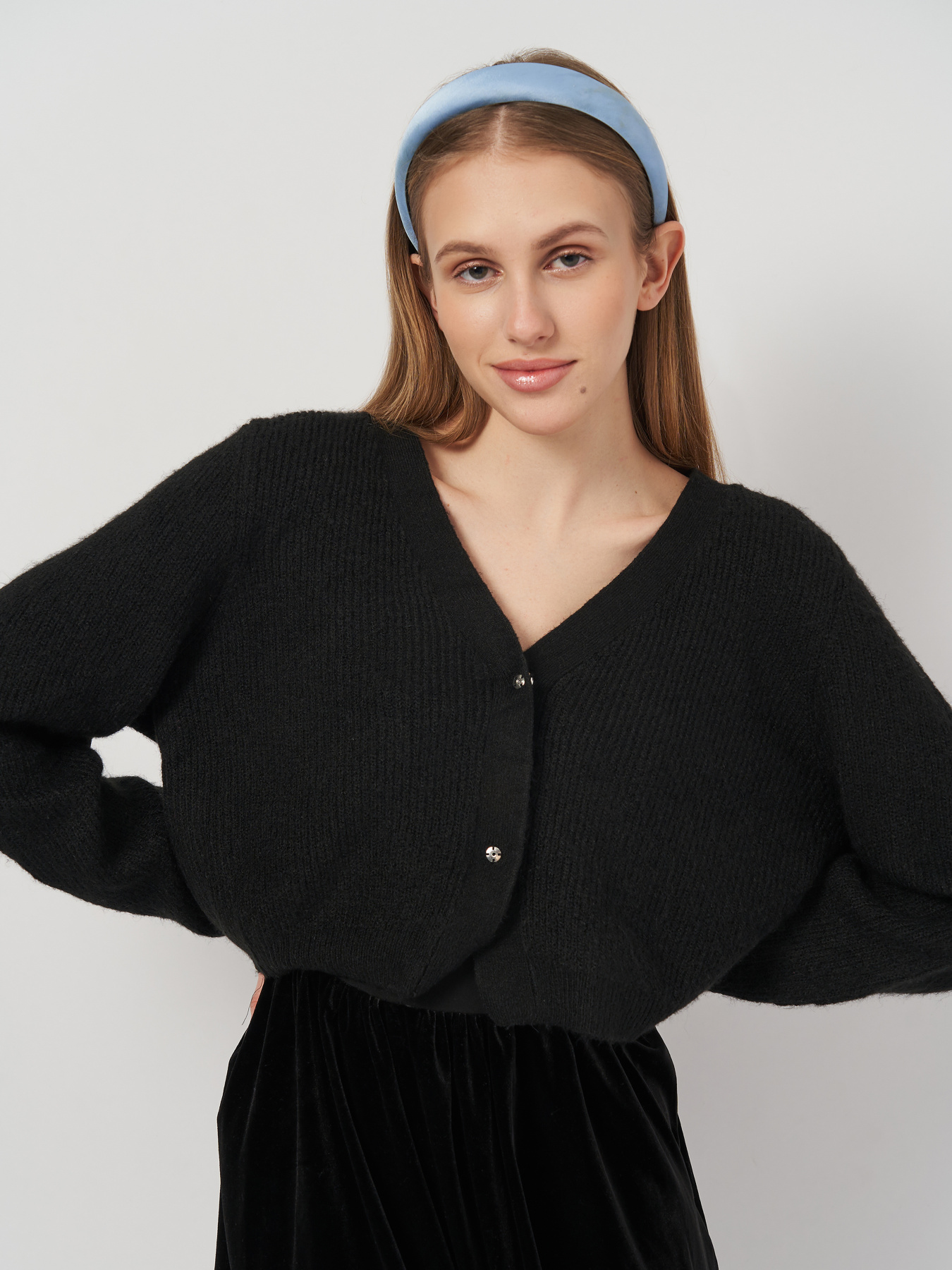 Кофты и свитера H&M модель 1127287arl_Черный Фото