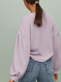 Кофты и свитера H&M модель 8134511wer_Сиреневый Фото