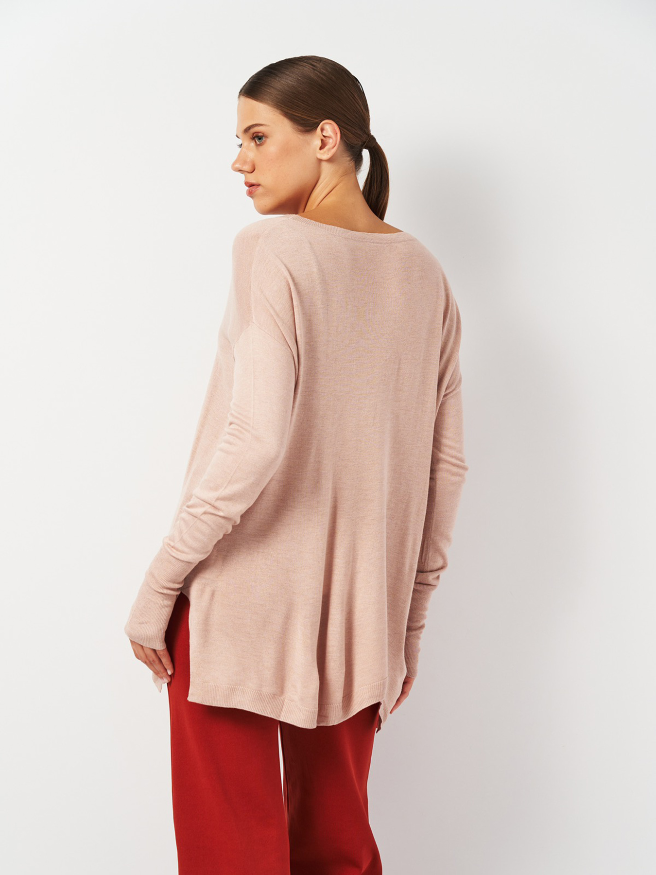 Худі та світшоти H&M модель 2001087ral_Пудровый Фото