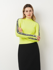 Кофты и свитера H&M модель 7358291ral_Кислотно-желтый Фото