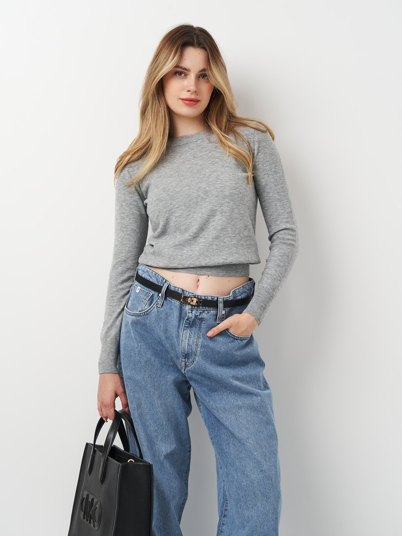 Худи и свитшоты H&M модель 5553002ral_Серый Фото