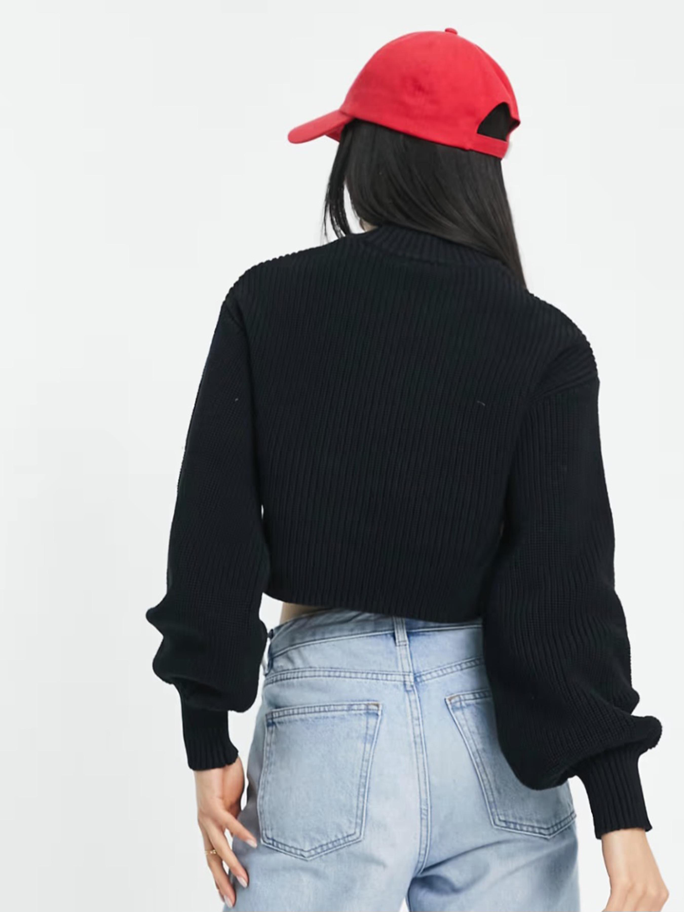 Худи и свитшоты Monki модель 5214781wer_Черный Фото