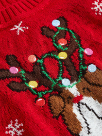 Кофты и свитера H&M модель 1110132wer_Красный Фото