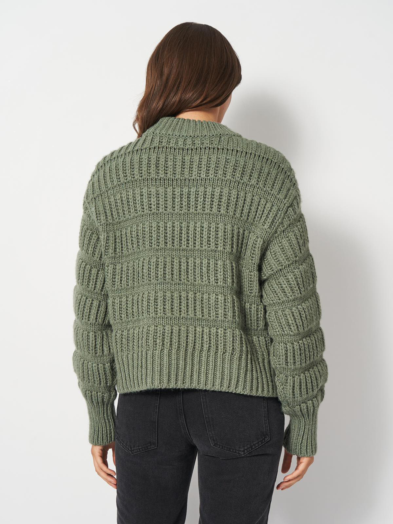 Кофты и свитера H&M модель 4897231wer_Зеленый Фото