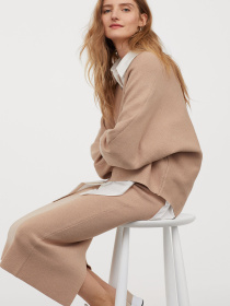 Кофты и свитера H&M модель 7945381wer_Бежевый Фото