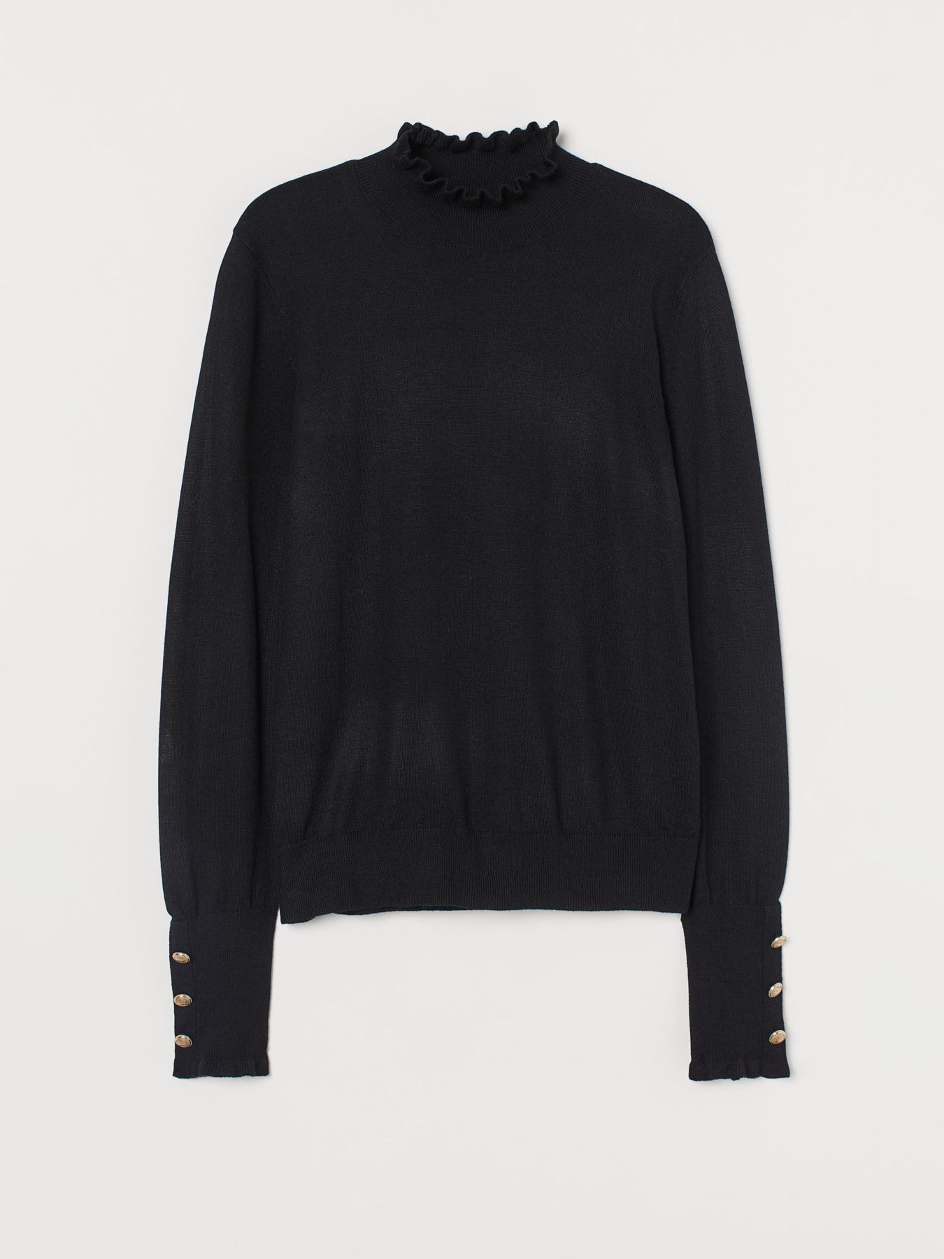 Кофты и свитера H&M модель 9082922wer_Черный Фото