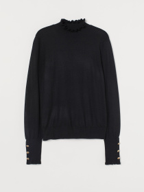 Кофты и свитера H&M модель 9082922wer_Черный Фото