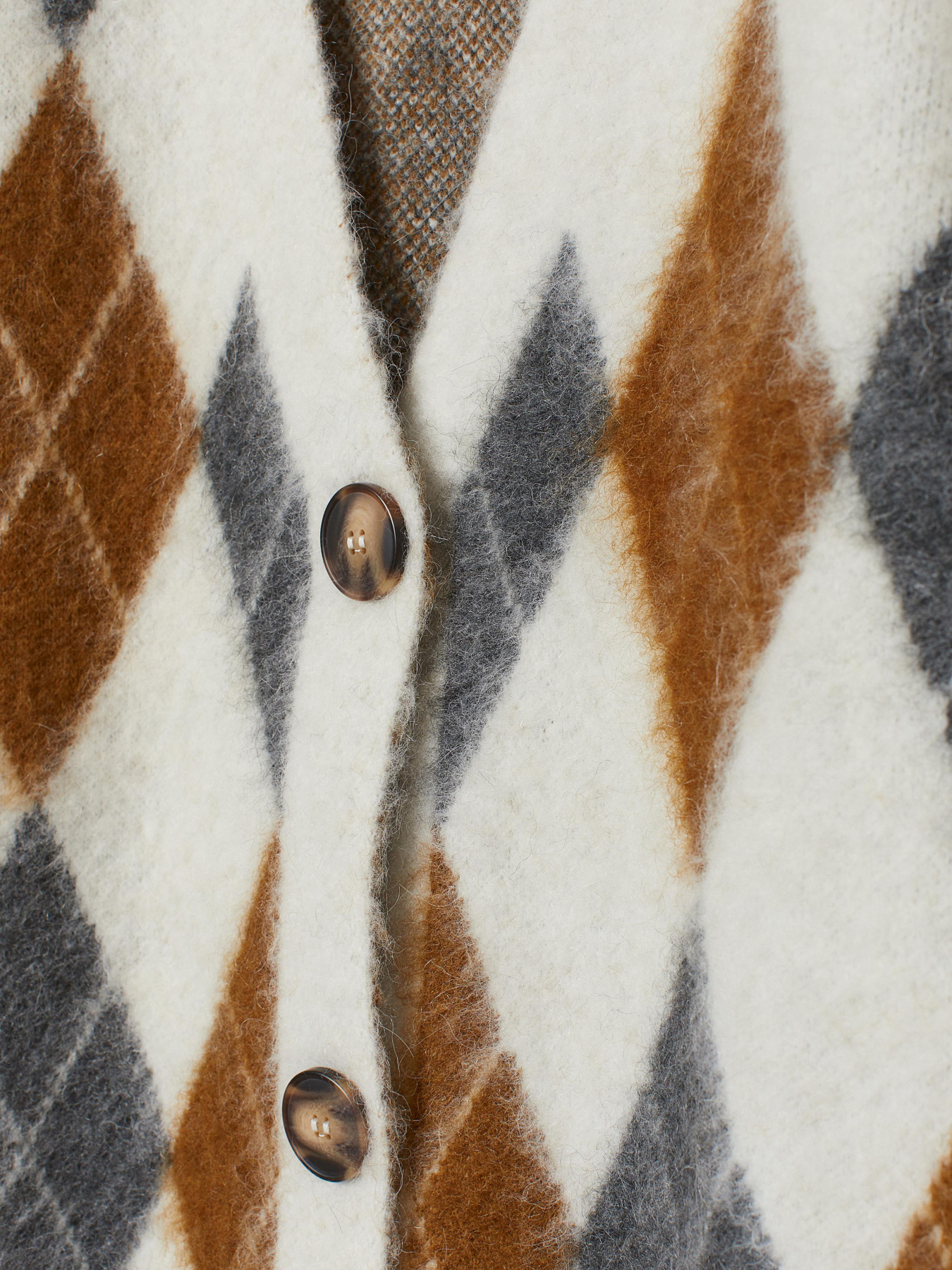 Кофты и свитера H&M модель 8044060wer_Бело-серый Фото