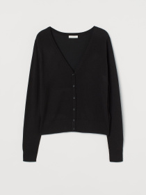 Кофты и свитера H&M модель 7320176wer_Черный Фото