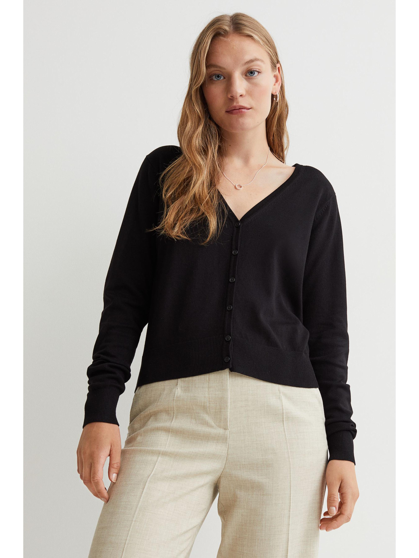 Худи и свитшоты H&M модель 7320176wer_Черный Фото