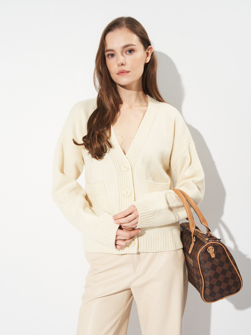 Кофти та светри H&M Модель 8553031wer_Молочный Фото