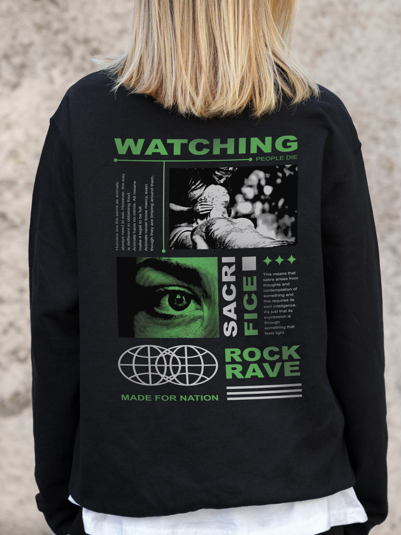 Свитшот Without модель 8055677 Фото