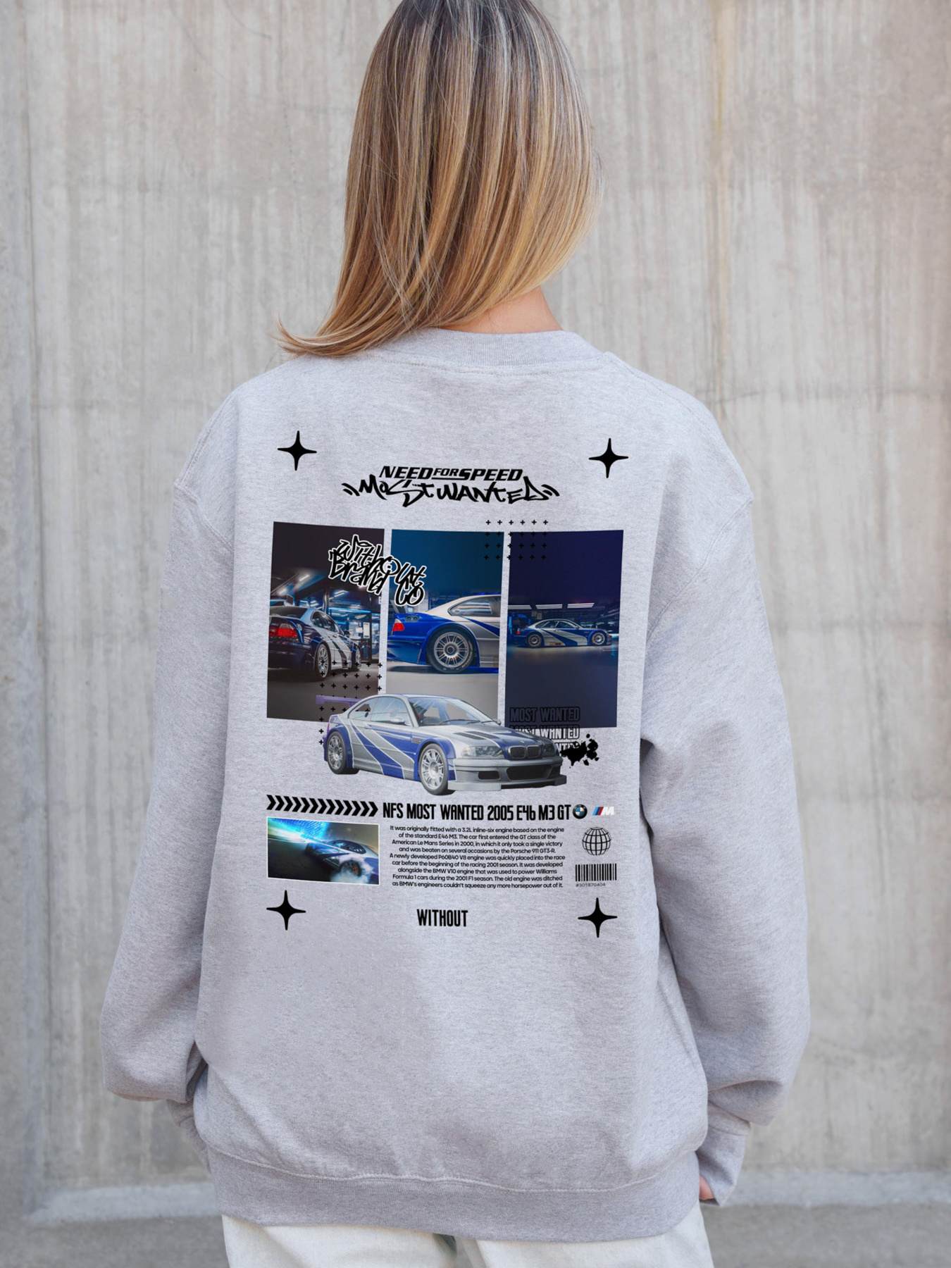 Свитшот Without модель 8055781 Фото