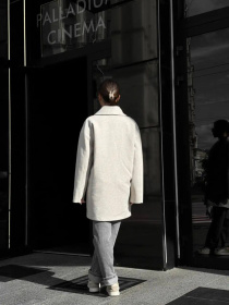 Пальто D&V couture модель DV-0013-beige Фото