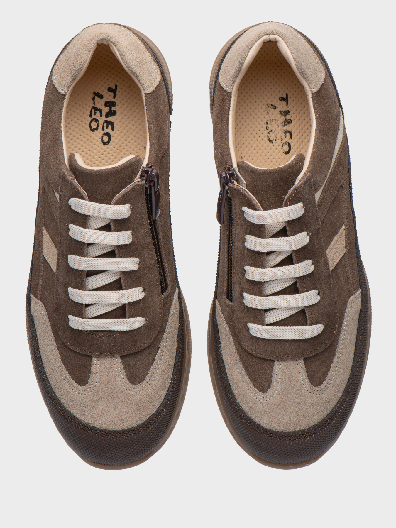 Кроссовки Theo Leo модель LEO-3426_brown Фото