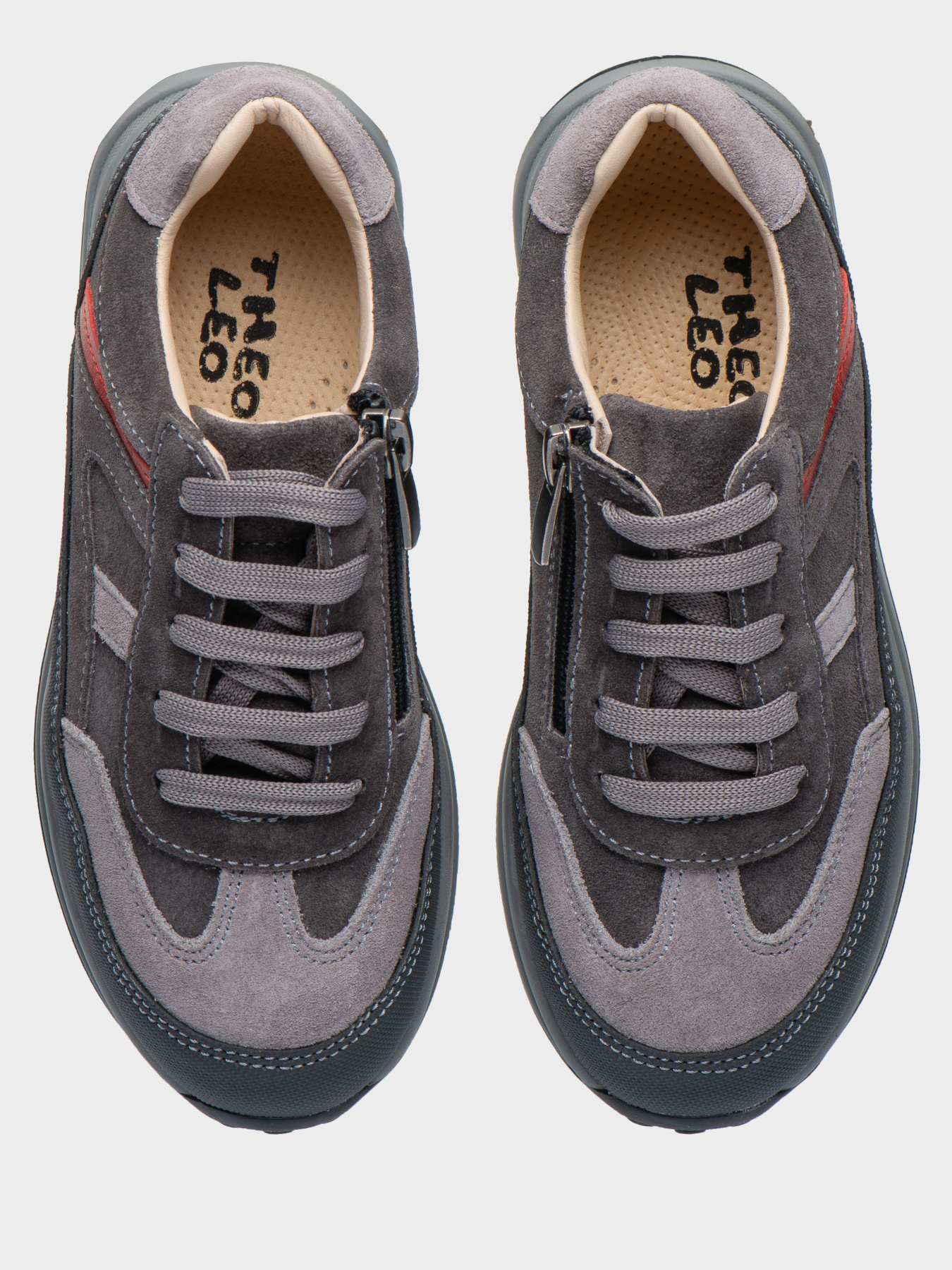Кроссовки Theo Leo модель LEO-3426_dark gray Фото