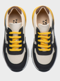 Кроссовки Theo Leo модель LEO-3464_beige/yellow Фото