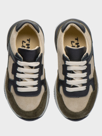 Кроссовки Theo Leo модель LEO-3464_black/beige Фото