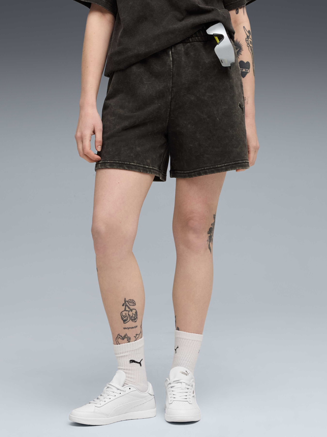 Повсякденні шорти PUMA Ess Elevated Wash Shorts модель 688105 Фото