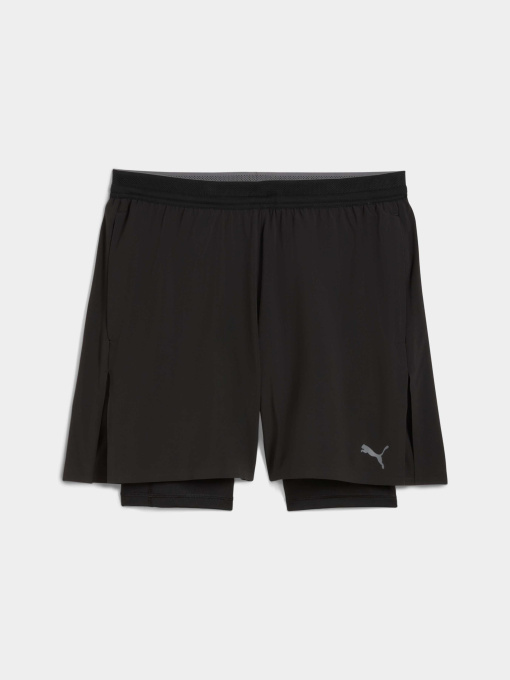 Шорты спортивные PUMA M Tech Train 2in1 Stch Wvn модель 527592 Фото