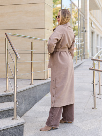 Пальто MilaNova модель Пальто ПВ-384 капучино Фото