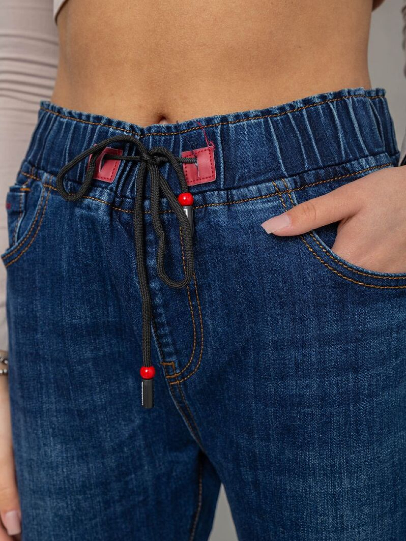 Джинсы мом Ager модель У-1136009::000000084 Фото