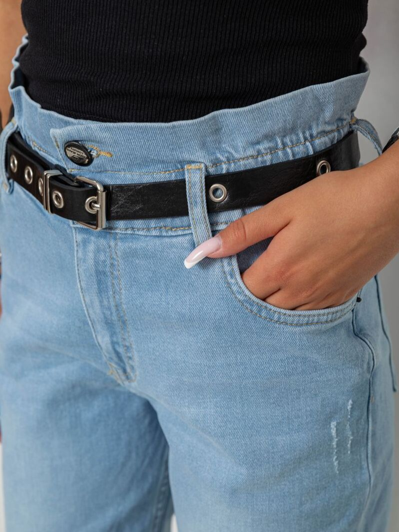 Джинсы мом Ager модель У-1138796::000000031 Фото