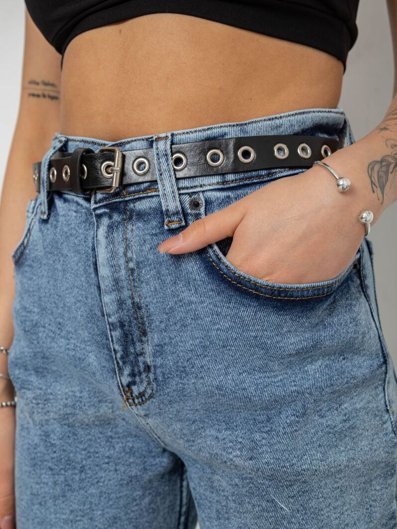 Джинси мом Ager Модель У-1136367::000000084 Фото