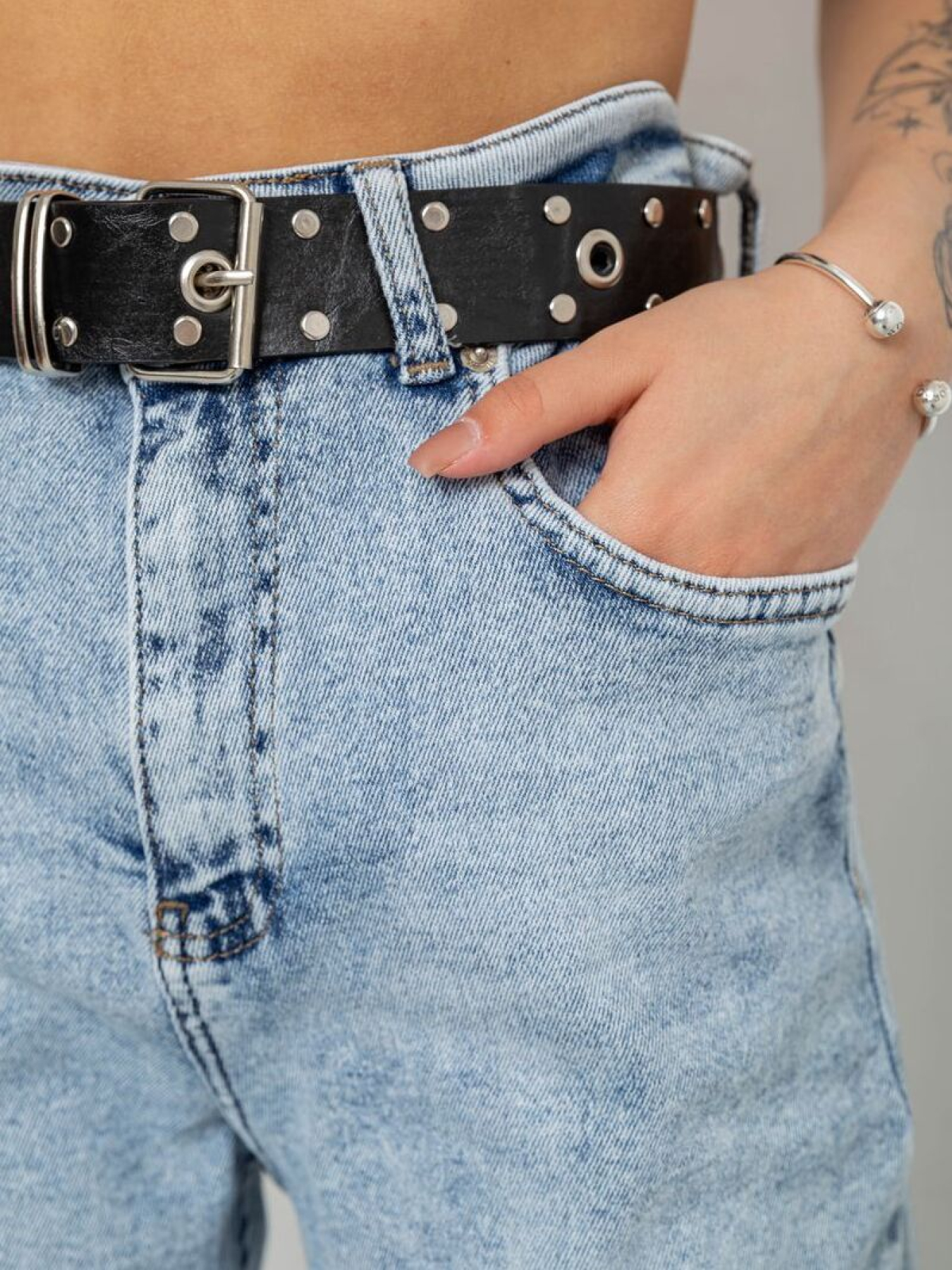 Джинсы мом Ager модель У-1136355::000000031 Фото