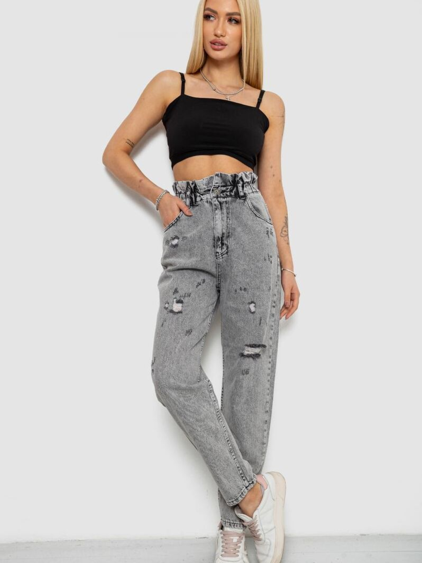 Джинси мом Ager модель У-1136356::000000072 Фото