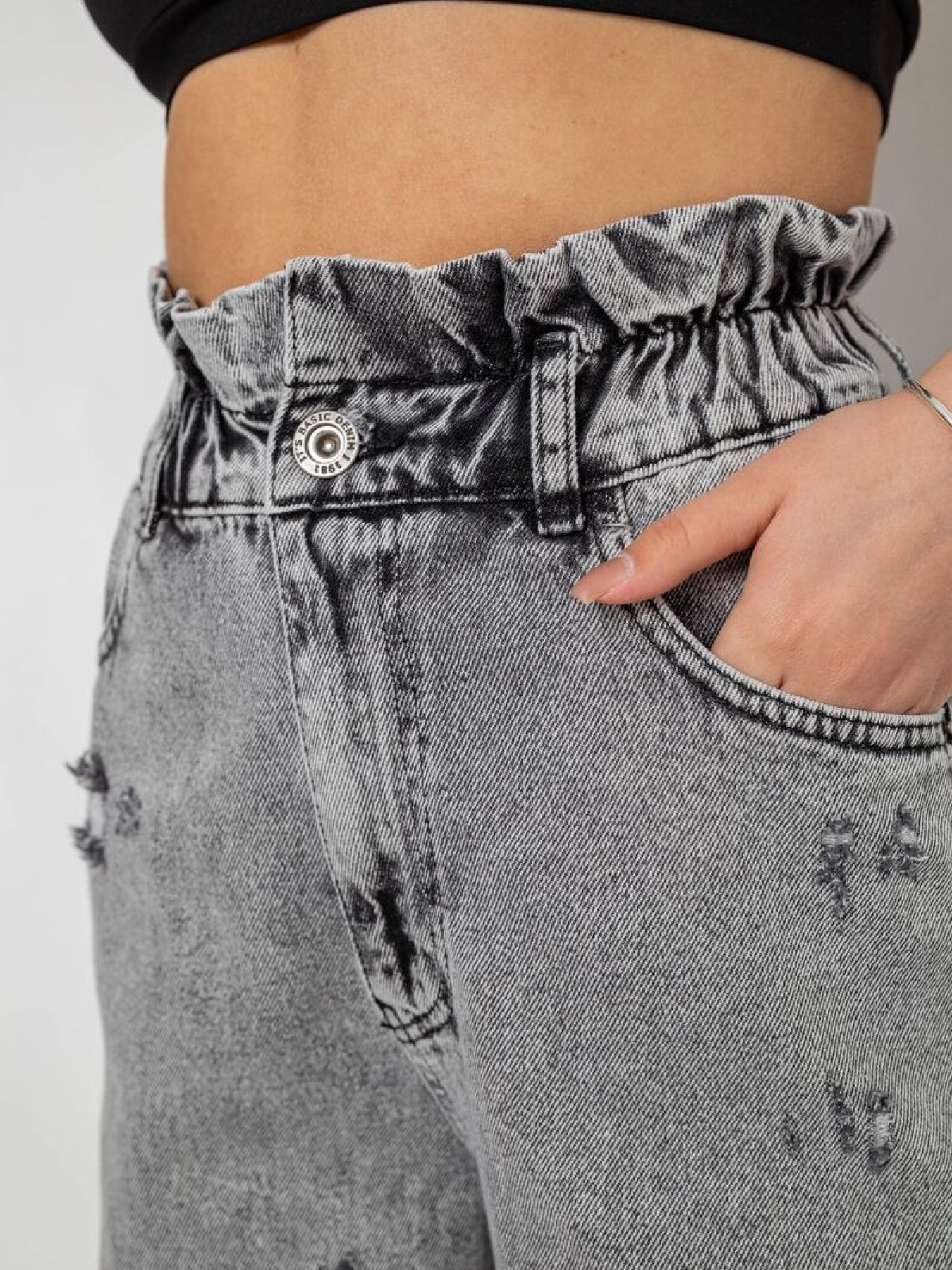 Джинси мом Ager модель У-1136356::000000072 Фото