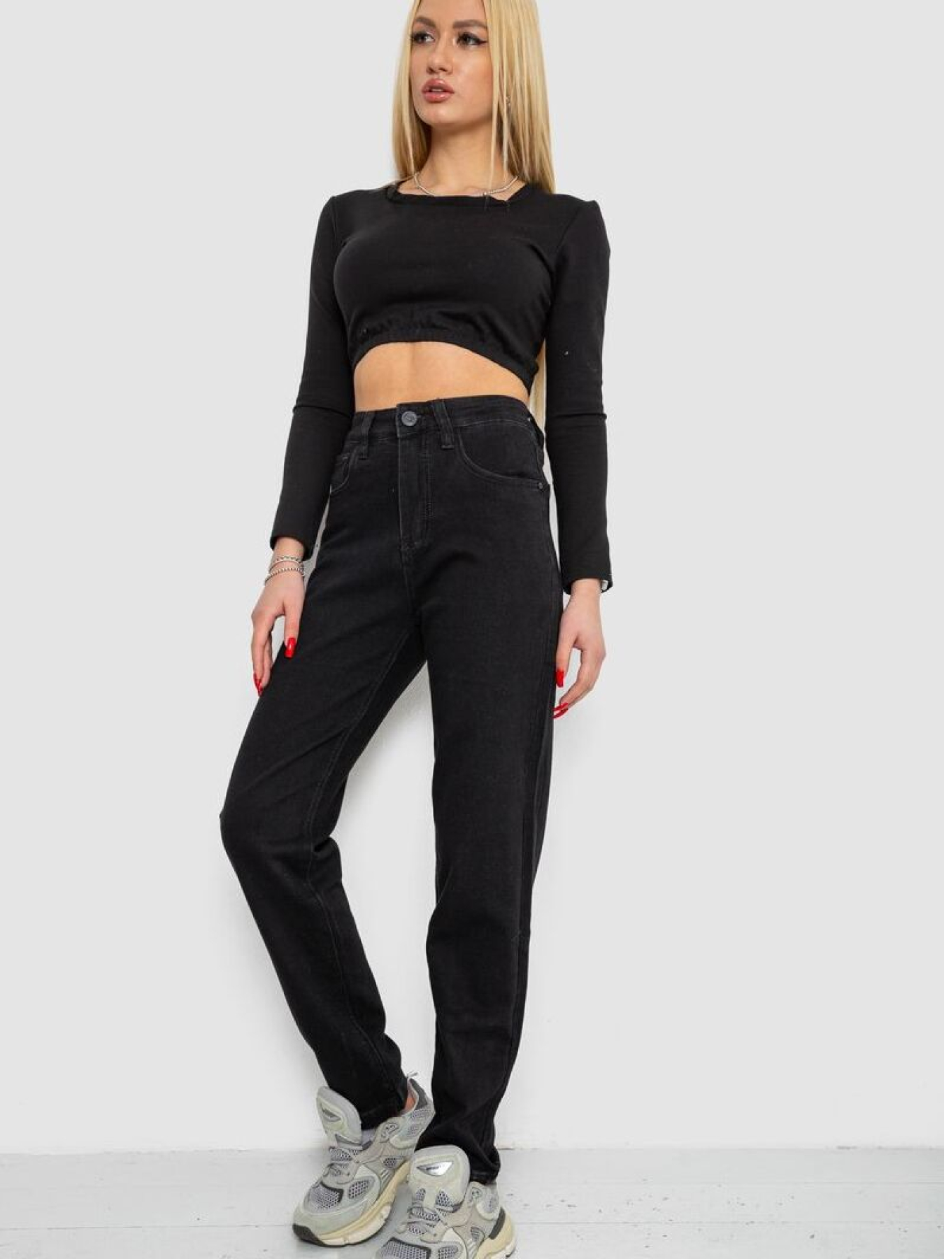 Джинси мом Ager модель У-1134675::000000096 Фото