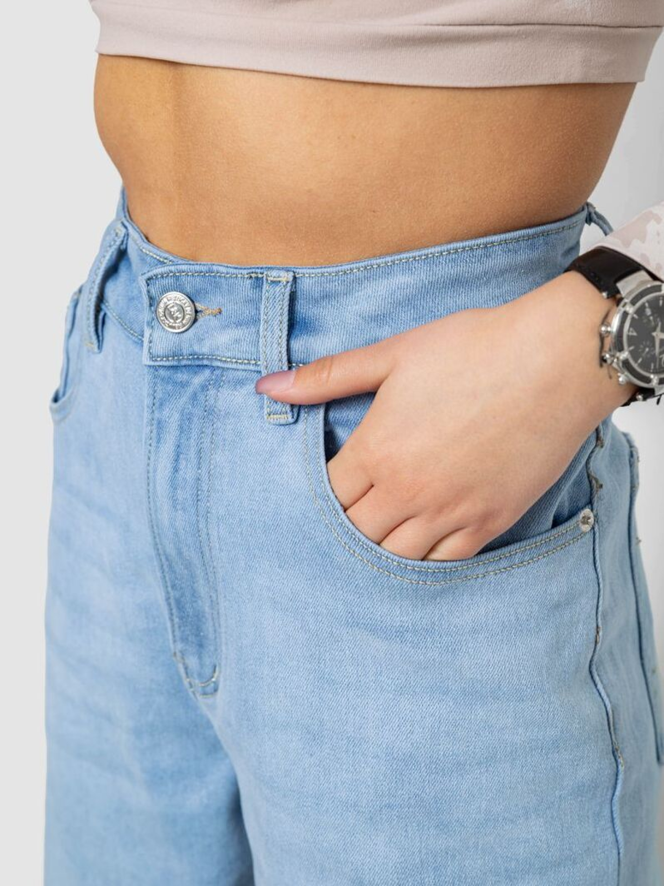 Джинсы мом Ager модель У-1136058::000000031 Фото