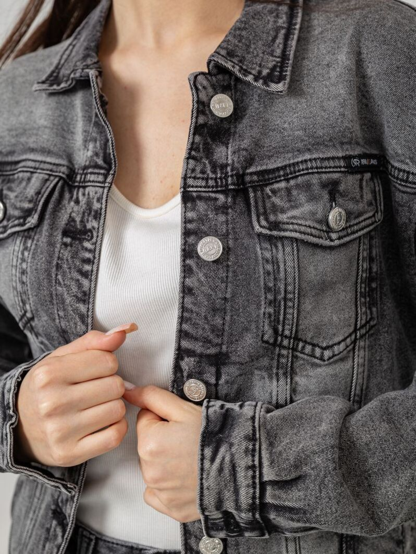 Джинсова куртка Ager модель У-1133947::000000072 Фото