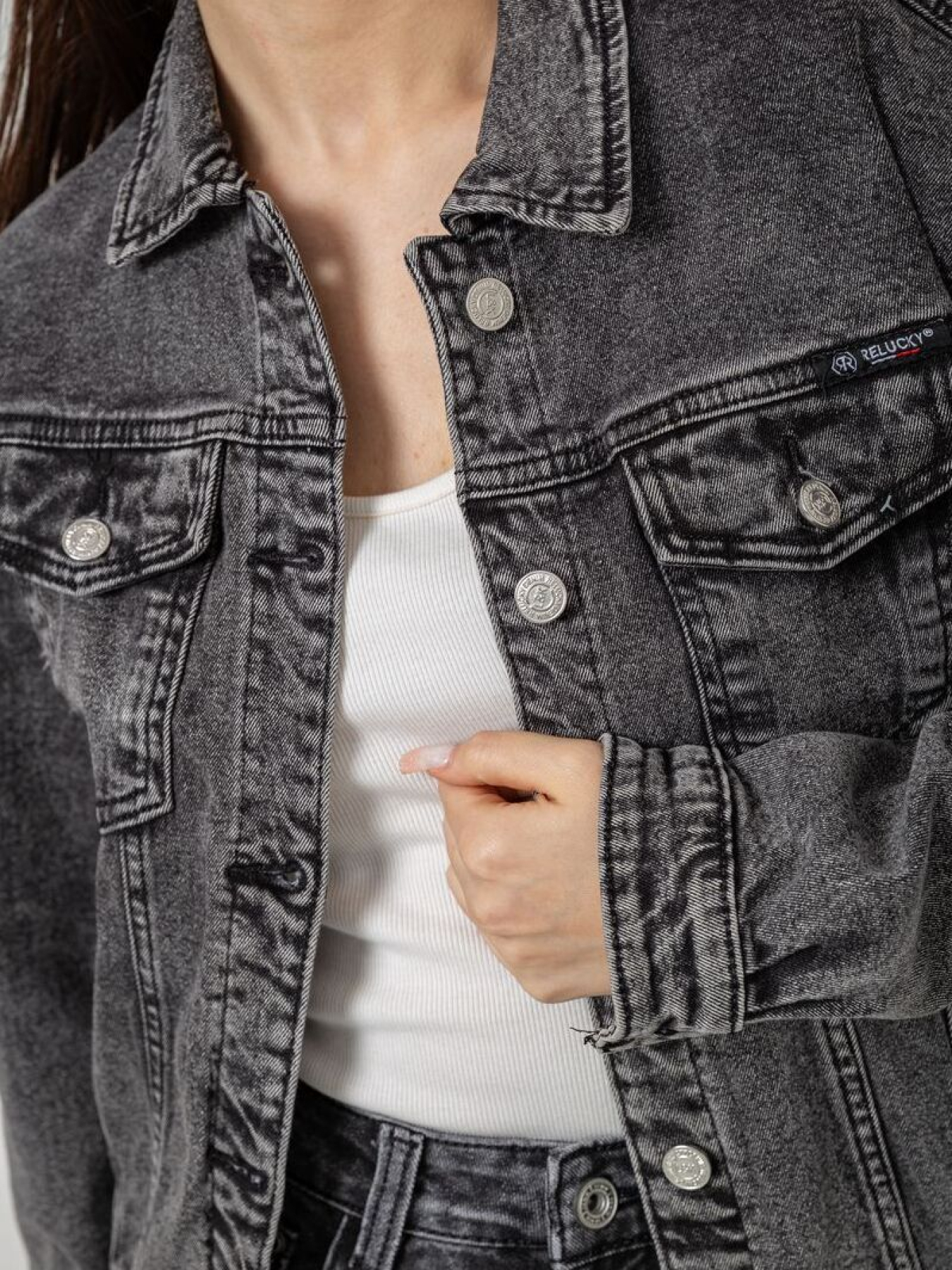 Джинсовая куртка Ager модель У-1133944::000000072 Фото