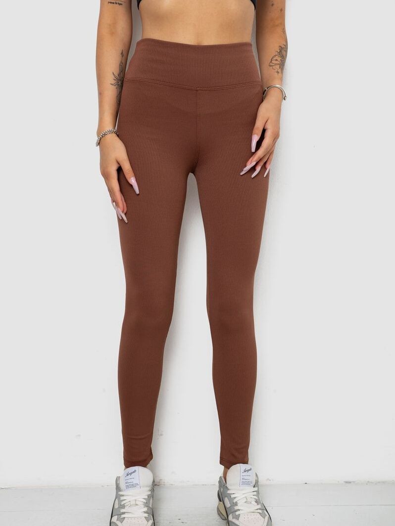 Бавовняні Жіночі Легінси Ager  (238R605C46) колір коричневий