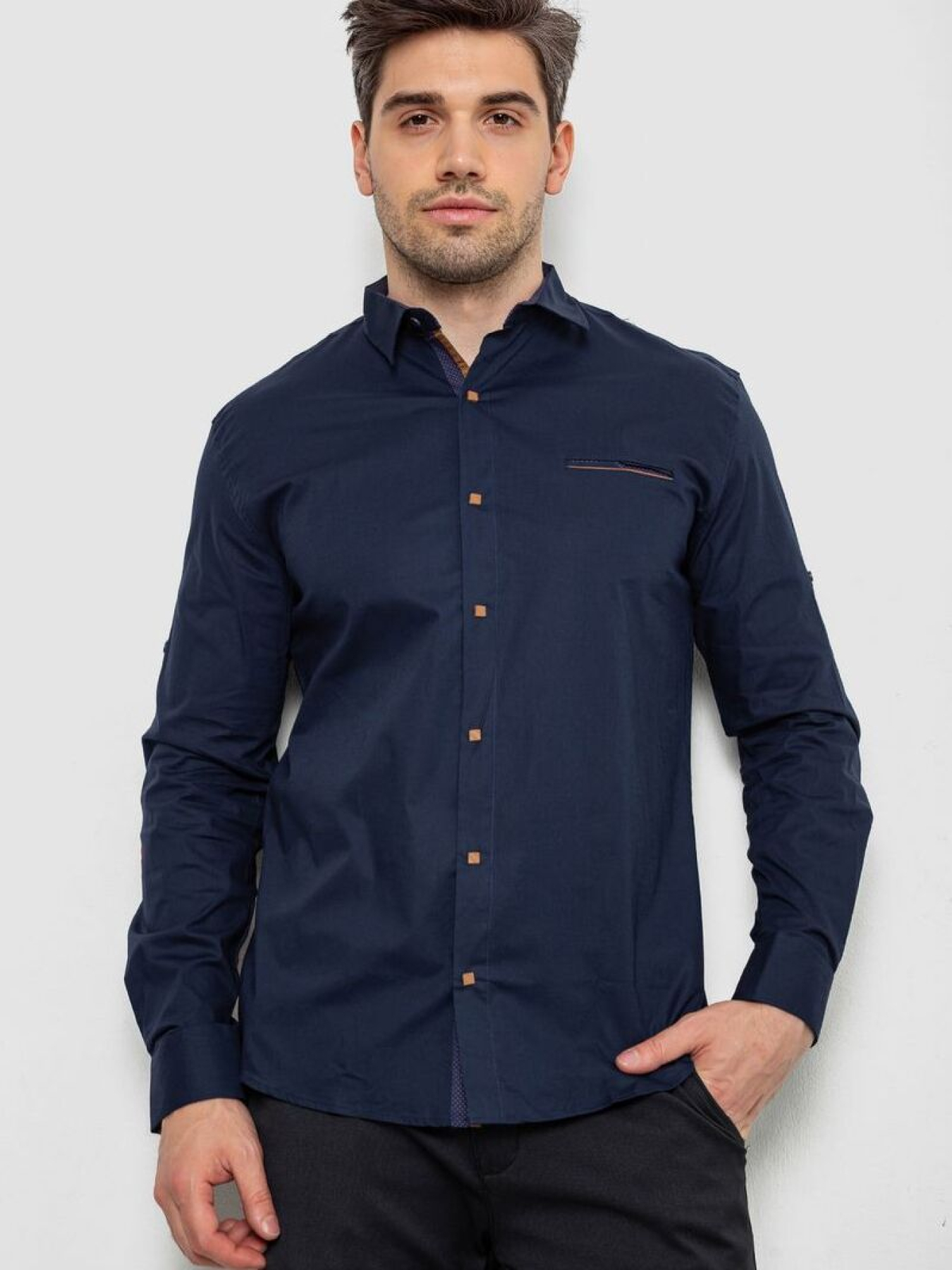 Рубашка повседневная Ager модель У-1138106::000000090 Фото