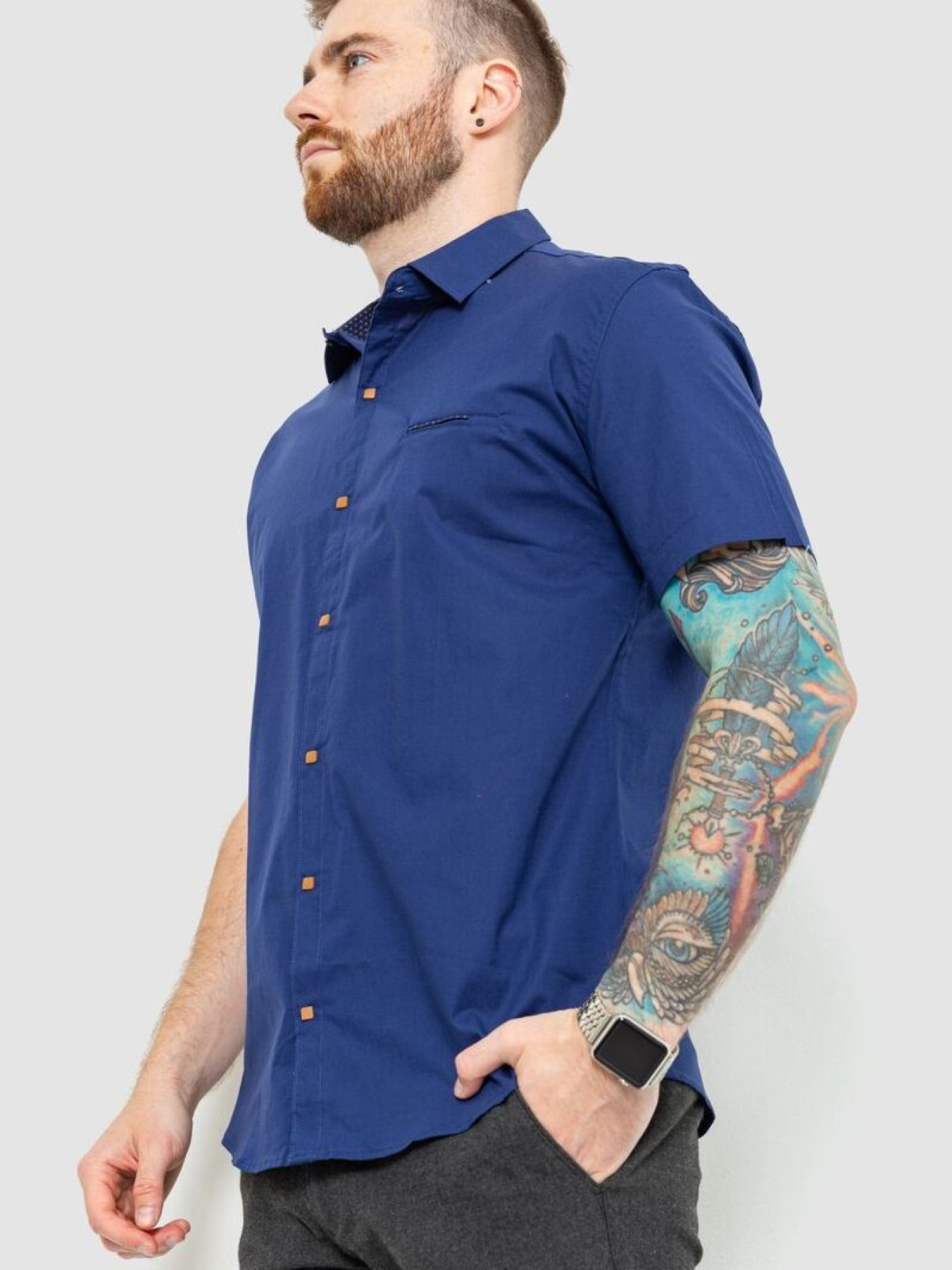 Рубашка повседневная Ager модель У-1125029::000000084 Фото