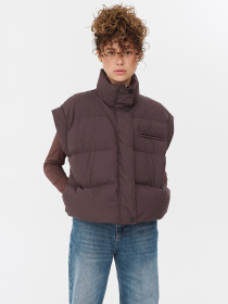 Утепленный жилет FASHIONISTA модель 9054 Утепленный жилет FASHIONISTA модель 9054 Фото