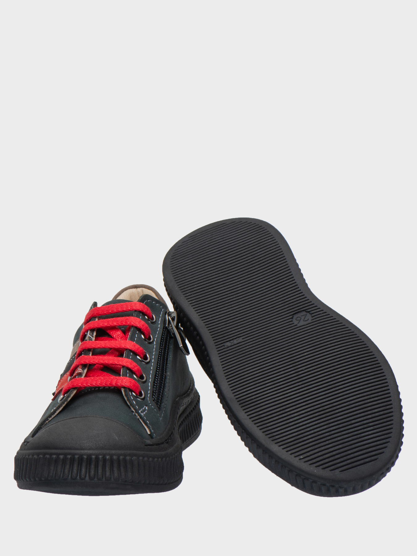 Кеды низкие Theo Leo модель LEO-3425_graphite Фото